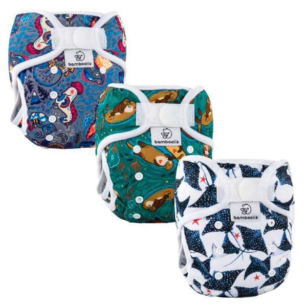 Bamboolik Pocketwindel DUO Onesize Pocketwindel Bamboolik