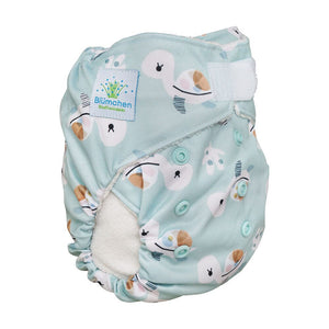 Blümchen All-in-One Bambus (One Size) All In One Blümchen