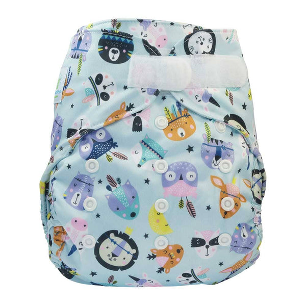 Blümchen Eco-Shell 2in1 Überhose One Size (5 bis 16kg) Überhosen Blümchen