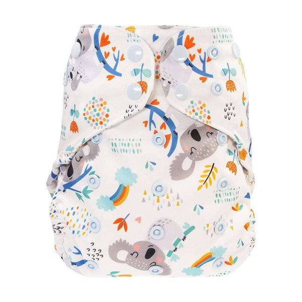 Blümchen Eco-Shell 2in1 Überhose One Size (5 bis 16kg) Überhosen Blümchen