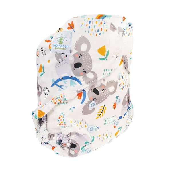 Blümchen Eco-Shell 2in1 Überhose One Size (5 bis 16kg) Überhosen Blümchen