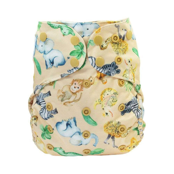 Blümchen Eco-Shell 2in1 Überhose One Size (5 bis 16kg) Überhosen Blümchen