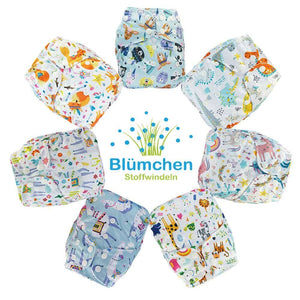 Blümchen Pocketwindel One Size Pocketwindel Blümchen