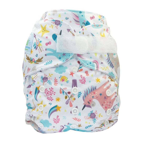 Blümchen Pocketwindel One Size Pocketwindel Blümchen Einhorn Kletter