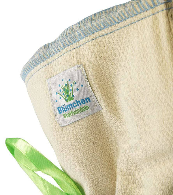 Blümchen Prefolds in verschiedenen Materialien und Größen Prefolds Blümchen Bio-Baumwolle Birdseye 6er Pack S