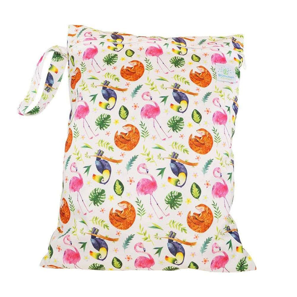 Blümchen Wetbag Wetbag Blümchen Klein - Wildlife Edition Flamingo