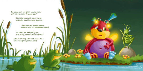 Das Hummeling - Ein wunderbares Bilderbuch über all das Besondere, das in dir steckt. Kinderbuch Neunmalklug Verlag