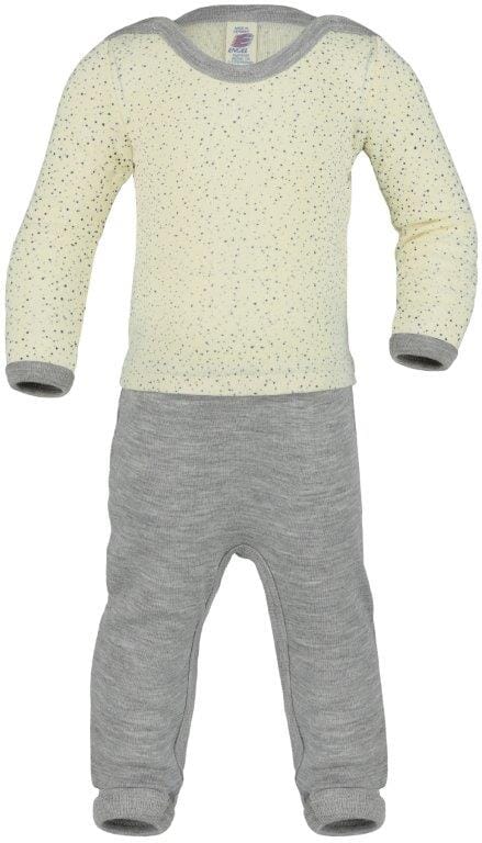 Engel Natur Baby-Overall mit Umschlägen an den Füßen Overall Engel Natur