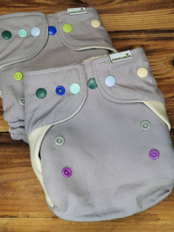 Finiwinis Wollüberhose Finiwinis Graubuntal Komfortbündchen