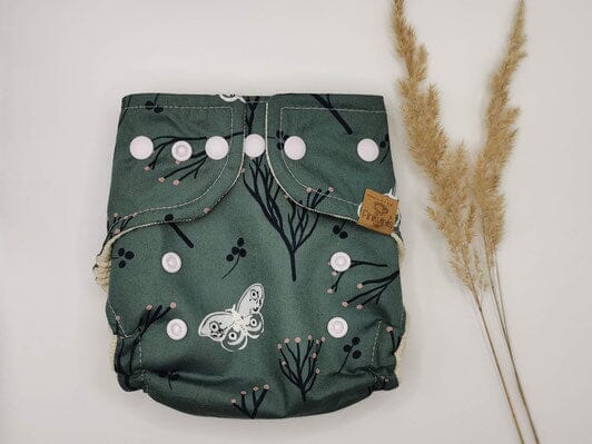 Finiwinis Wollüberhose Finiwinis Nachtfalter rosa Komfortbündchen
