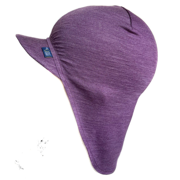 Glückskind Sommerkappe Merinowolle/Tencel Glückskind S brombeere