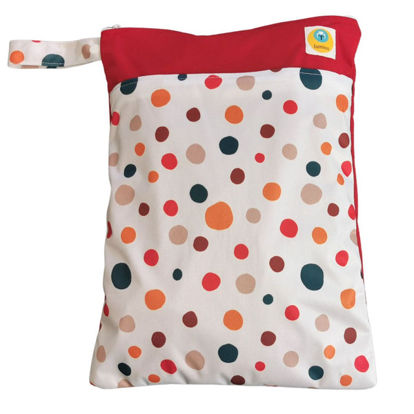 Lumina Doppelwetbag mit 2 Fächern Lumina Boho dots