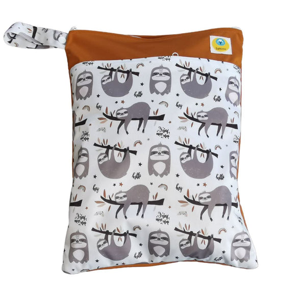 Lumina Doppelwetbag mit 2 Fächern Lumina Sleepy sloth