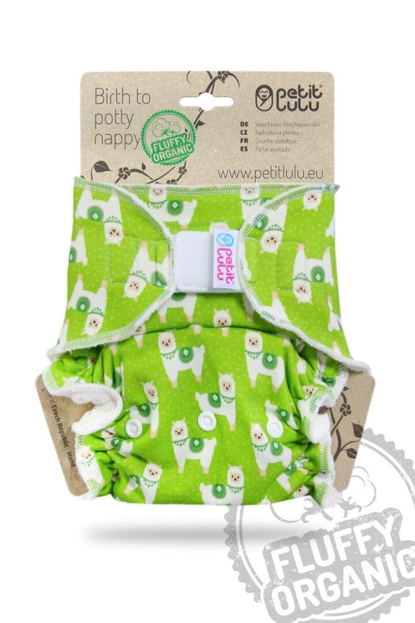 Petit Lulu Höschenwindel Fluffy Organic Höschenwindeln Petit Lulu One Size Alpacas
