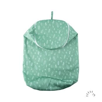 Popolini Windelsack RONDO Wetbag Popolini green leaves