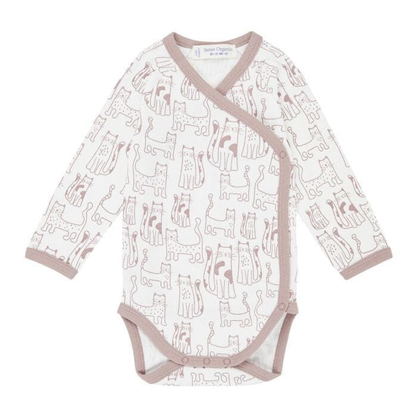 Sense Organics • Langarm Wickelbody YGON Kinderkleidung Sense Organics