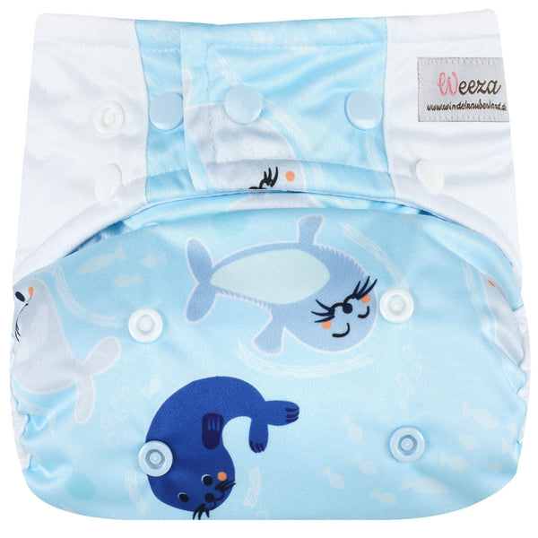 Windelzauberland Weeza Überhose Überhosen Windelzauberland Jolly Seals
