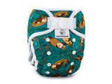 Bamboolik Pocketwindel DUO Onesize Pocketwindel Bamboolik Otters in love Klett Mit Einlage