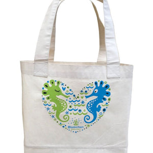 Blümchen Baumwolltasche groß Tasche Blümchen 