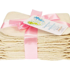 Blümchen Bio-Baumwolle Saugeinlage 12er Pack Saugeinlagen Blümchen 