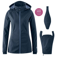 Damen Softshell-Tragejacke Allrounder mamalila Tragejacke Mamalila XS Navy 