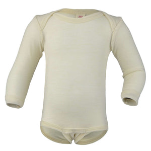Engel Natur Langarm Body aus Wolle Body Engel Natur 