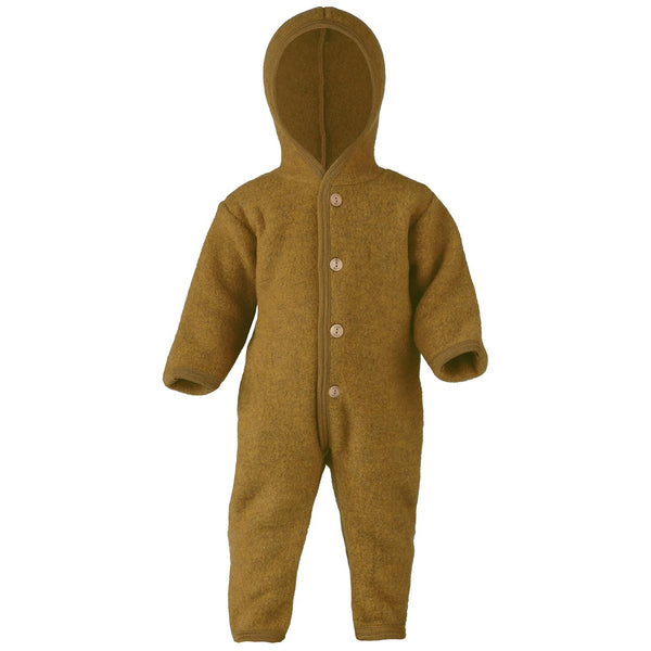 Angel natural overall with hood and cuffs