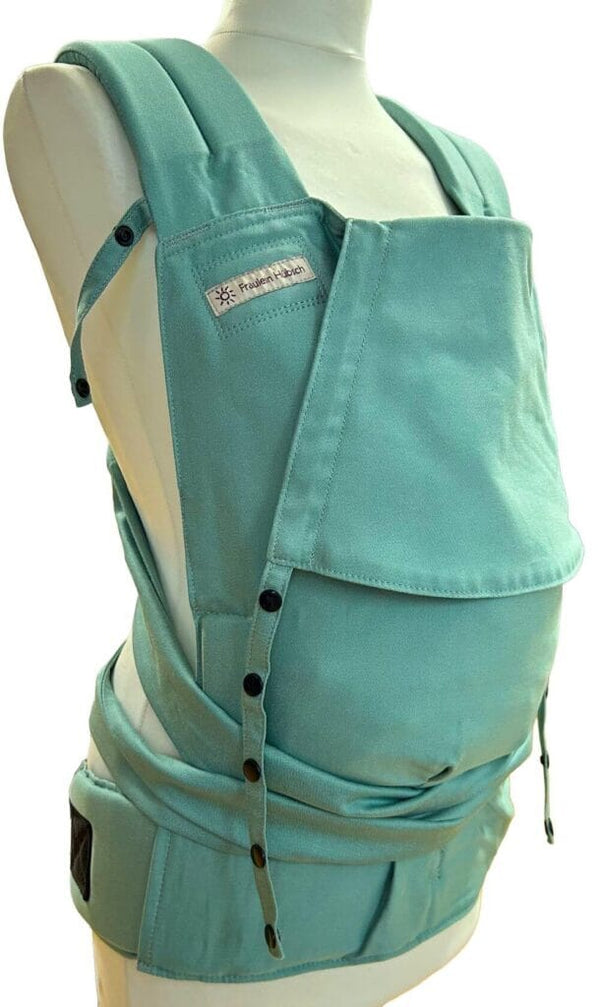 Fräulein Hübsch SoftTai Toddlersize (74/80 bis 98/104) Halfbuckle-Trage Fräulein Hübsch jade 