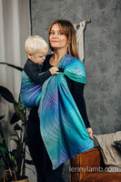 Lennylamb Ring Sling Peacock's Tail Fantasy 100% Baumwolle Ring Sling Lennylamb 