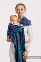 Lennylamb Ring Sling Peacock's Tail Provance 100% Baumwolle Ring Sling Lennylamb 