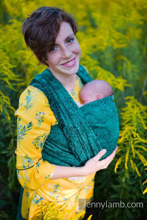Lennylamb Tragetuch "Wild Wine-Ivy" 51% Baumwolle, 49% Seide 280g/m² Tragetuch Lennylamb 