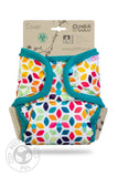 Petit Lulu Überhose Classic (ohne Laschen) Überhosen Petit Lulu One Size Druckknöpfe Floral Cubes