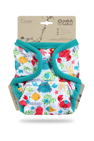 Petit Lulu Überhose Classic (ohne Laschen) Überhosen Petit Lulu One Size Druckknöpfe Lagoon