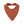 Popolini Bandana Sabber-Lätzchen wendbar Lätzchen Popolini Musselin - Brick Red 