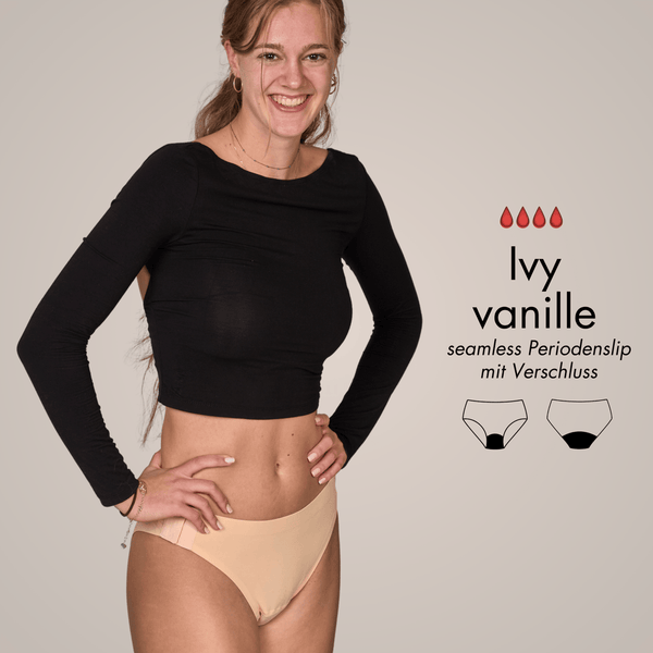 Mymense Periodenslip Ivy mit Verschluß