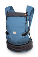 Ruckeli Babytrage Fullbuckle-Trage Ruckeli SLIM Blue & Grey 