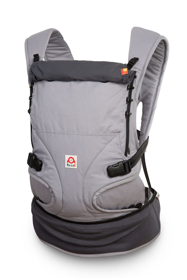 Ruckeli Babytrage Fullbuckle-Trage Ruckeli SLIM Smoky Grey 