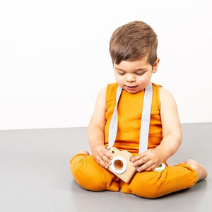 Sense Organics • Baby-Overall MARIS aus Musselin Kinderkleidung Sense Organics 