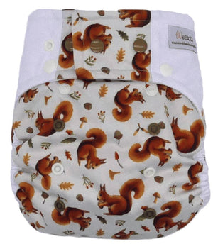 Windelzauberland Weeza Überhose Überhosen Windelzauberland In the woods squirrel 