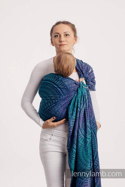 Lennylamb Ring Sling Peacock's Tail Provance 100% Baumwolle